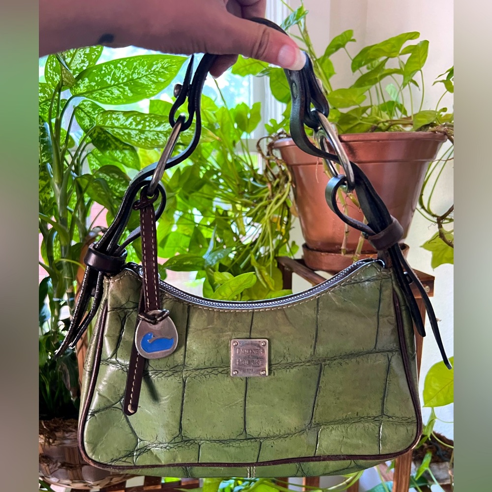 Vintage Dooney and Bourke crocodile bag